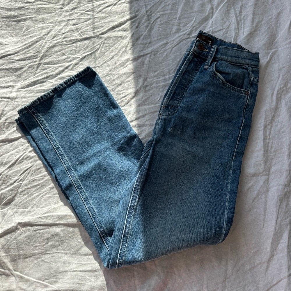 Mother Butterfly Patch Jeans in Size 24 - Picture 2 of 5